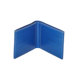 Goyard Blue Goyardine Coated Canvas Victoire Wallet