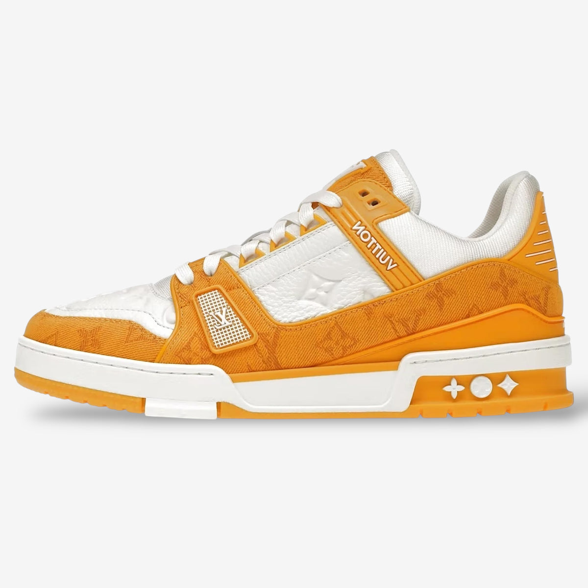 Louis Vuitton LV Monogram Yellow Denim Sneaker