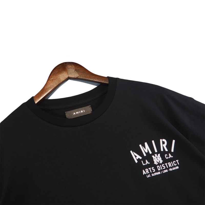 T-Shirt Amiri Black Arts District