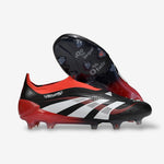 Adidas Predator Accuracy+ FG “Black/White/Solar Red”