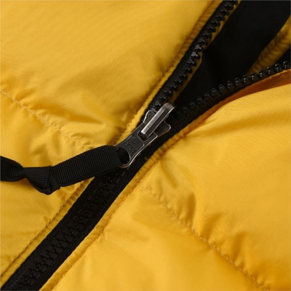 The North Face 1996 Retro Nuptse Jacket – Yellow with black upper panel