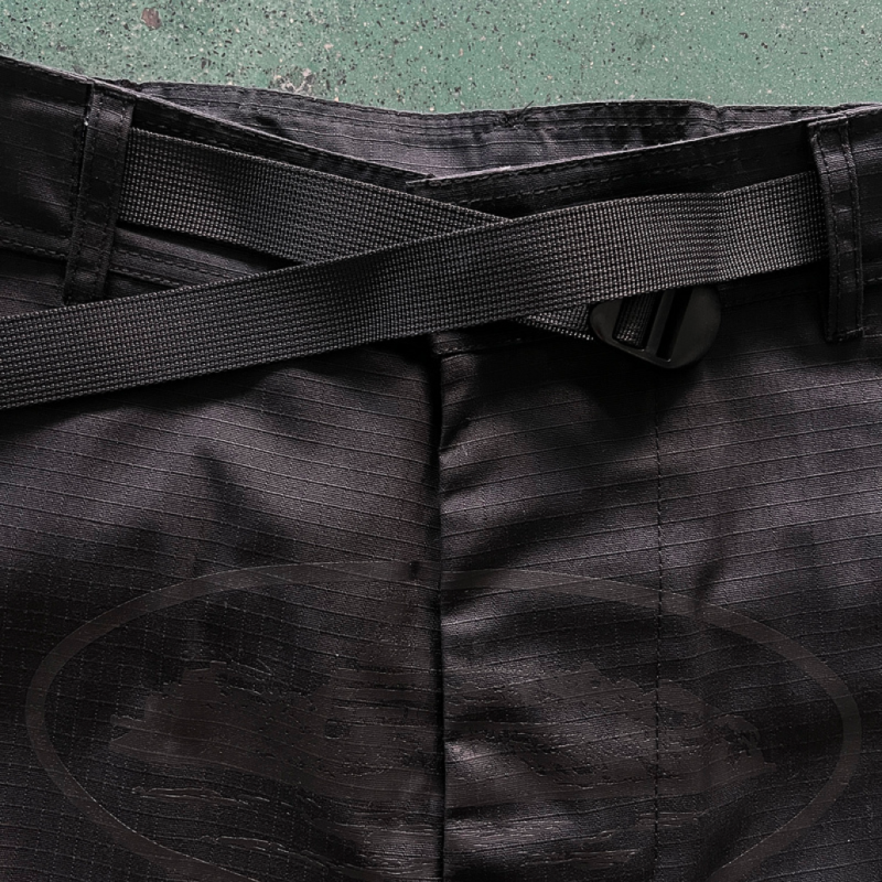 Corteiz 2.0 Cargo Shorts Black