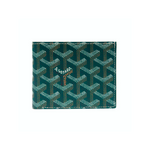 Goyard Green Goyardine Coated Canvas Victoire Wallet