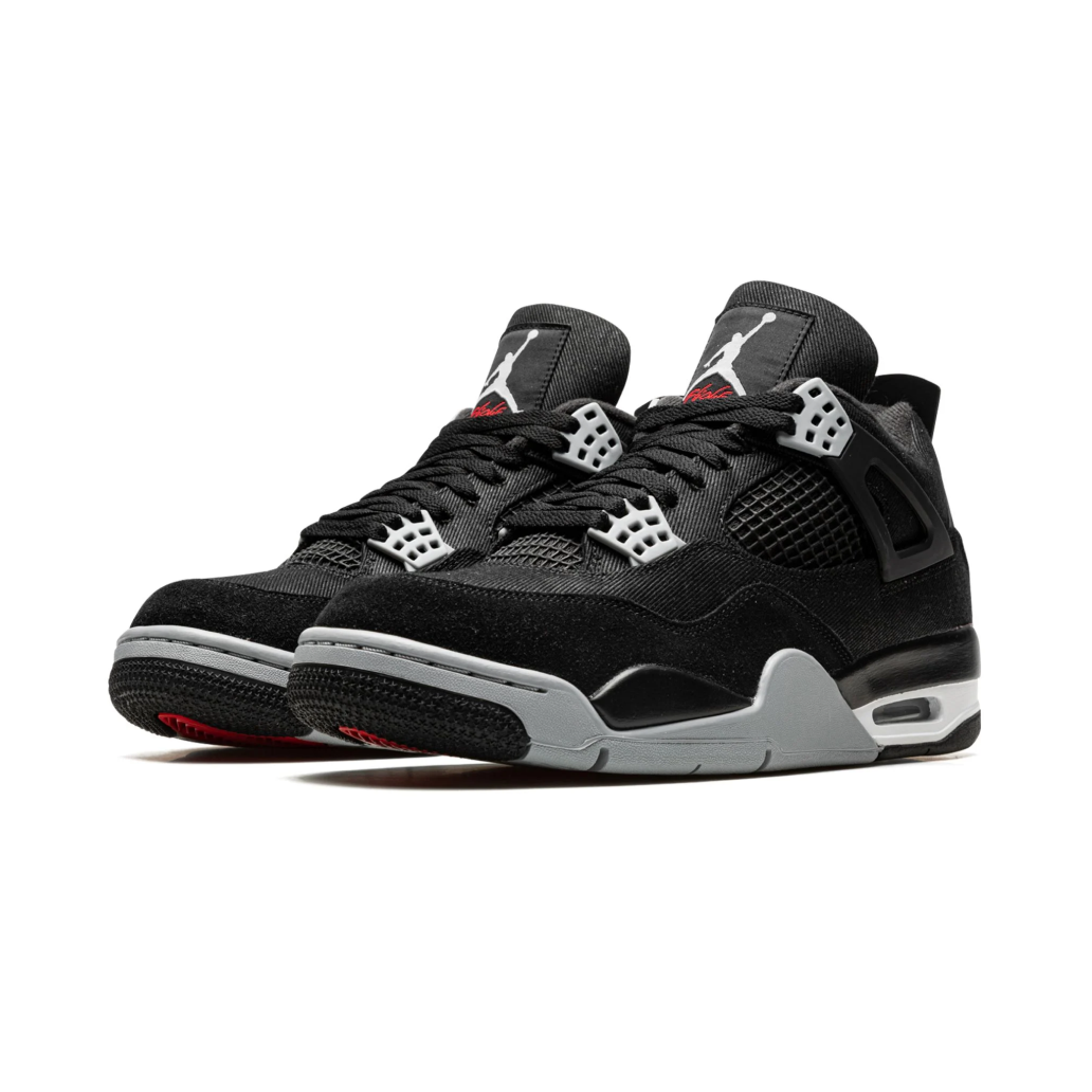 Nike Air Jordan 4 Black Canvas