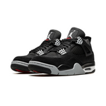 Nike Air Jordan 4 Black Canvas