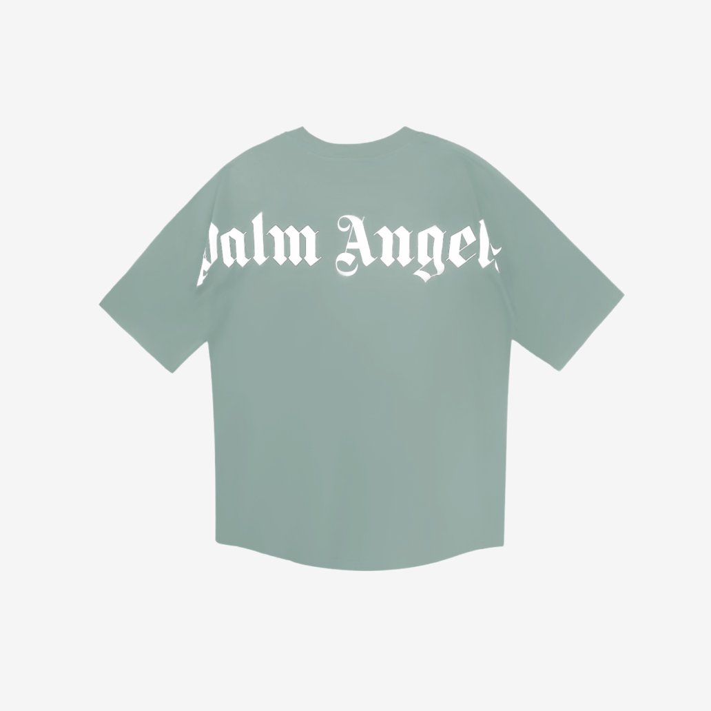 T-Shirt Palm Angels Oversize Green