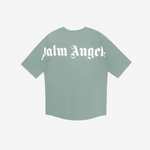 T-Shirt Palm Angels Oversize Green
