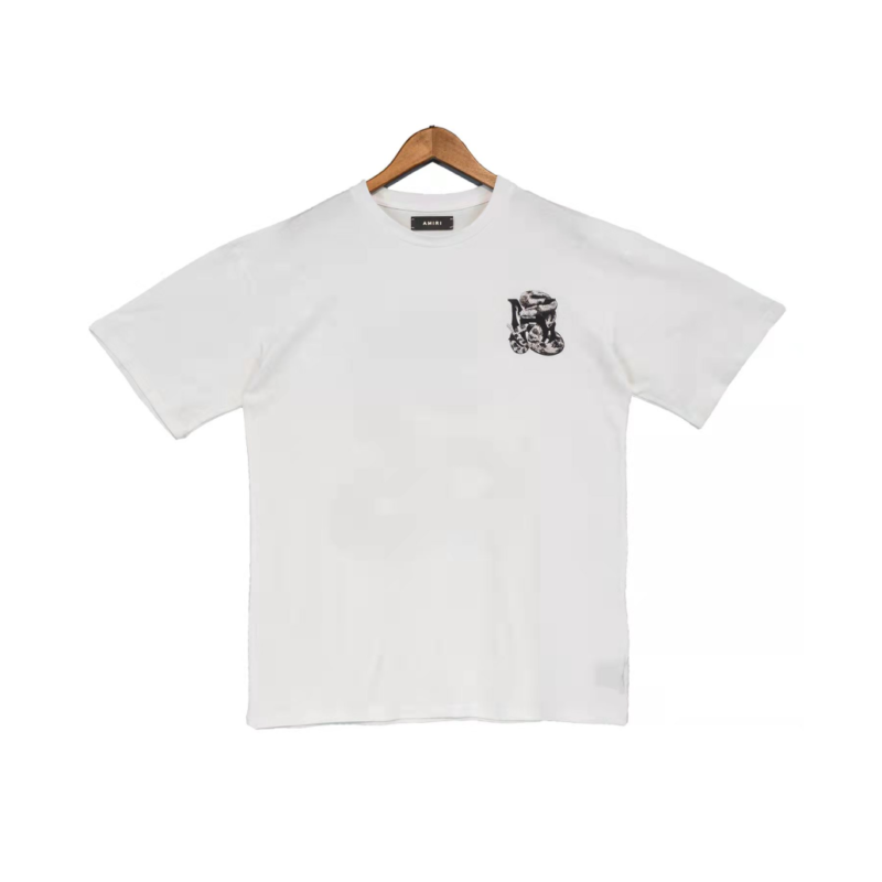 T-Shirt Amiri White Snake