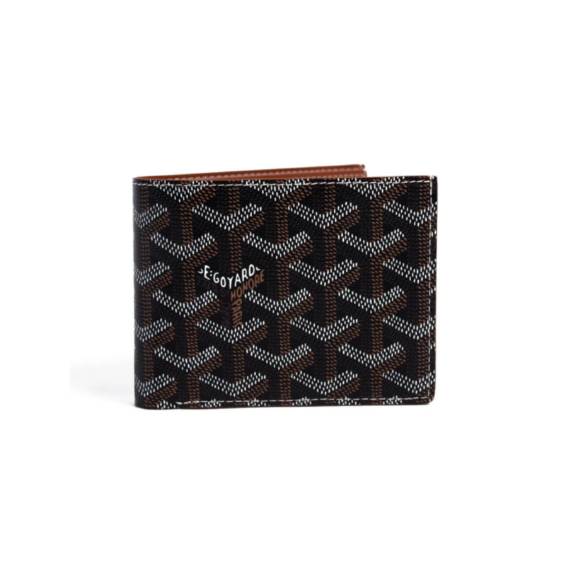 Goyard Brown Goyardine Coated Canvas Victoire Wallet