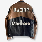 Marlboro Brown Black Racing Jacket