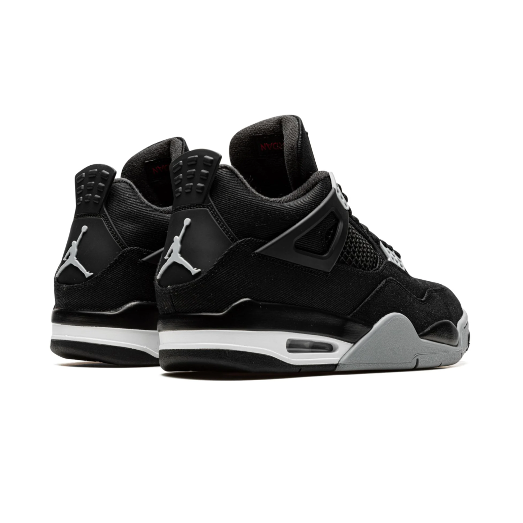 Nike Air Jordan 4 Black Canvas