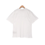 T-Shirt Palm Angels Spray Paint Print White & Pink