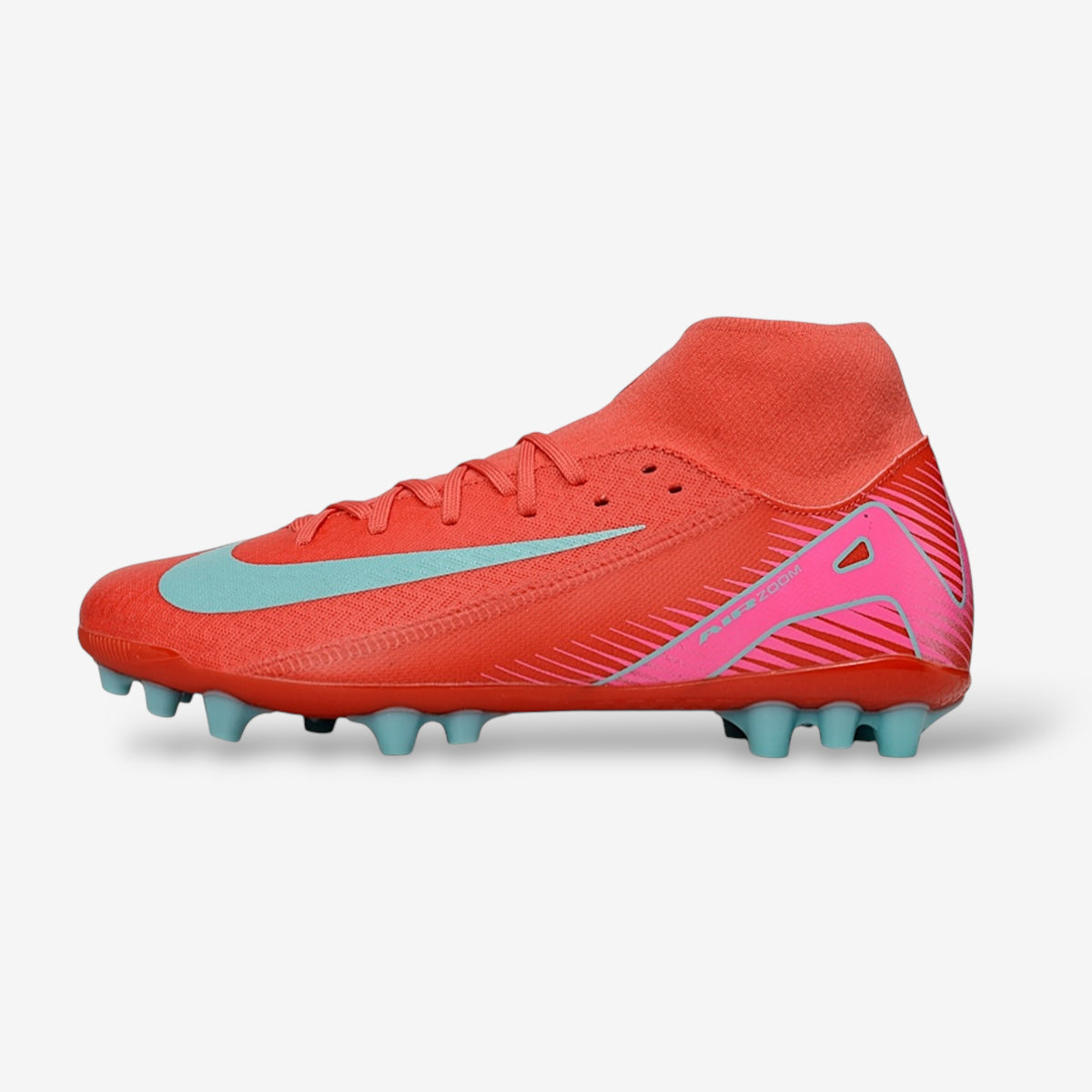 Nike Mercurial Superfly 9 Academy TF “Ready Pack” – Bright Crimson/Baltic Blue/Pink Foam