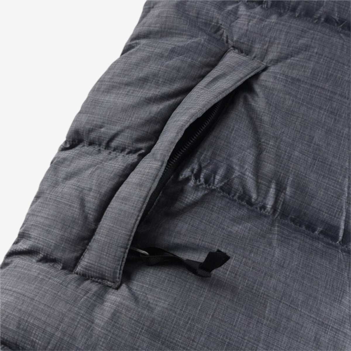 The North Face 1996 Retro Nuptse Jacket – Heather gray with black upper panel