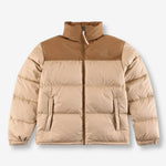 The North Face 1996 Retro Nuptse Jacket – Beige with light brown upper panel.
