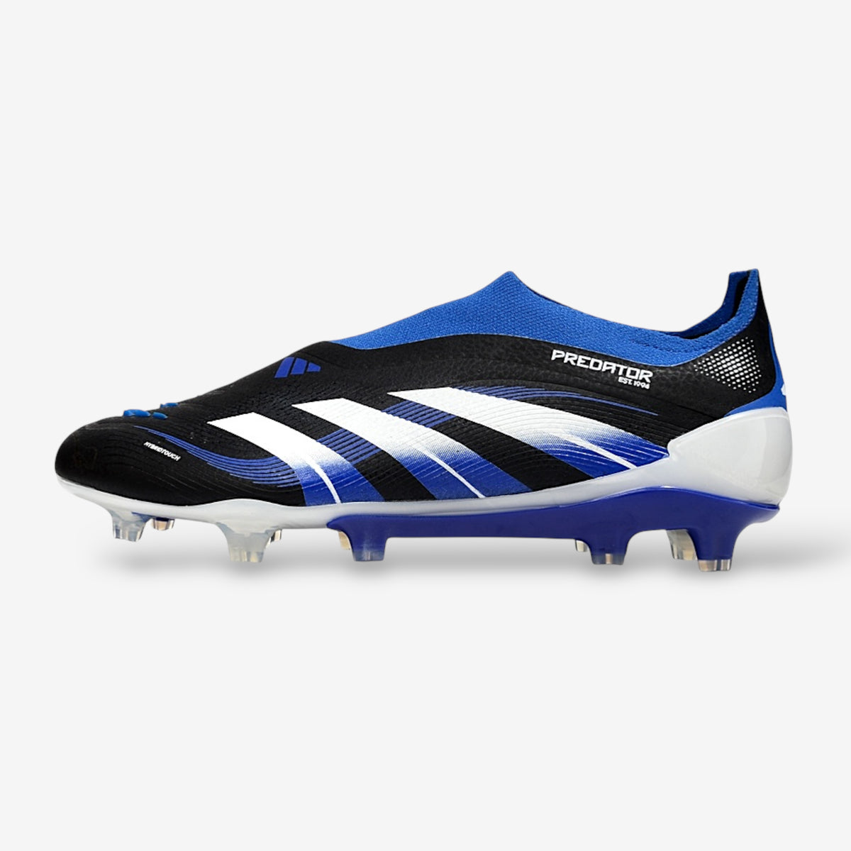 Adidas Predator Accuracy+ FG “Black/White/Royal Blue”