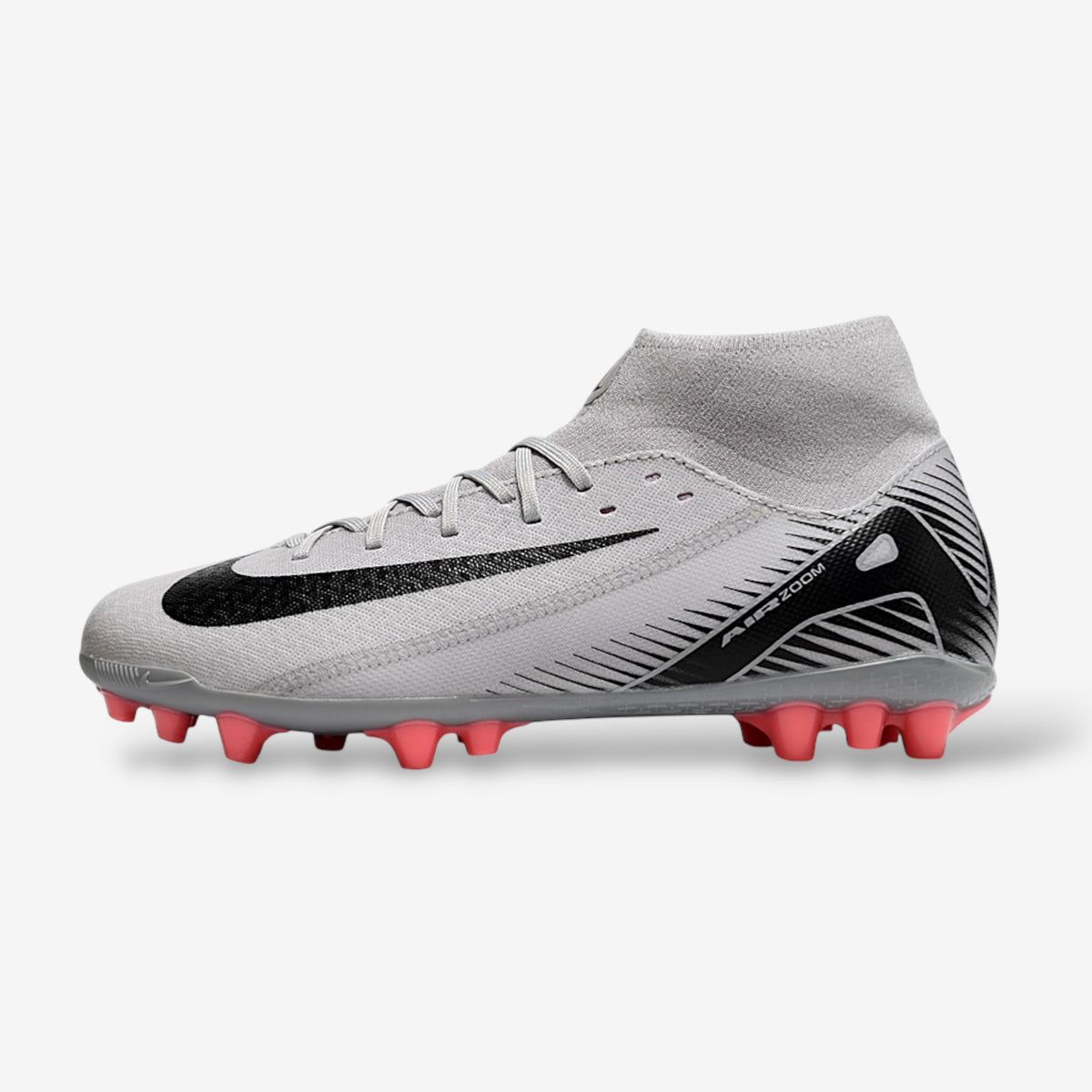 Nike Mercurial Superfly 9 Academy TF “Shadow Pack” – Wolf Grey/Black/Pink Foam