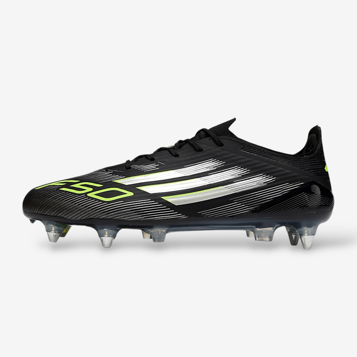 Adidas F50 Elite FG “Core Black/Cloud White/Solar Green”
