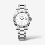 ROLEX Datejust/ 41mm / Stainless Steel, White Gold/ Automatic Winding