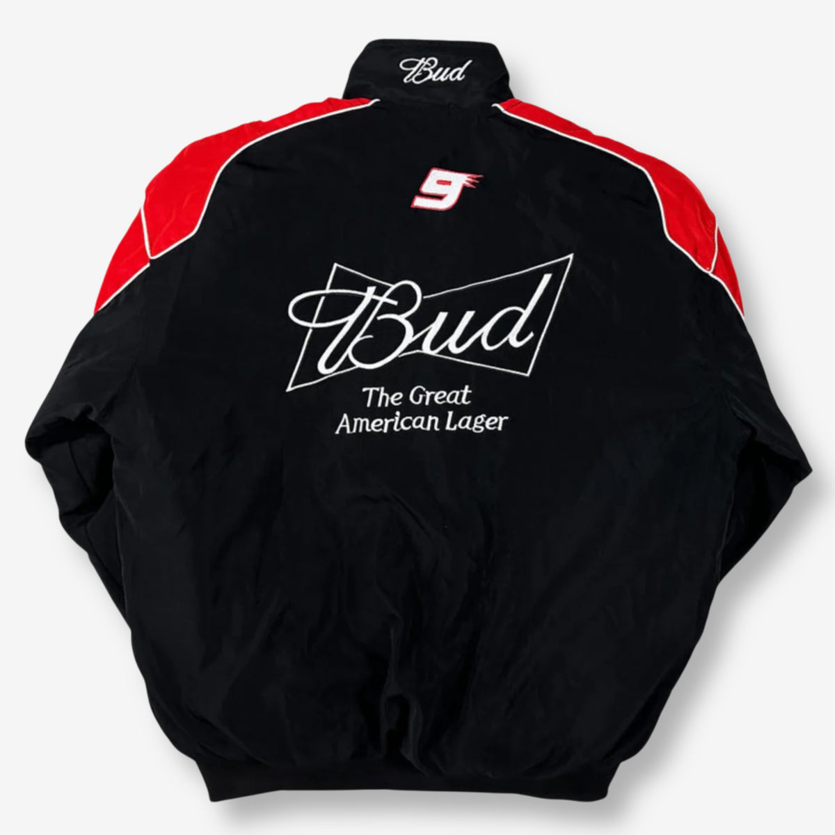 Budweiser Black Red Racing Jacket