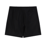 Palm Angels Swim Shorts Black Whit Curves Logo