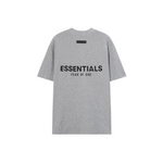 T-Shirt Essentials Fear Of God Grey Logo Tee