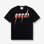 Gucci Lightning Logo Black