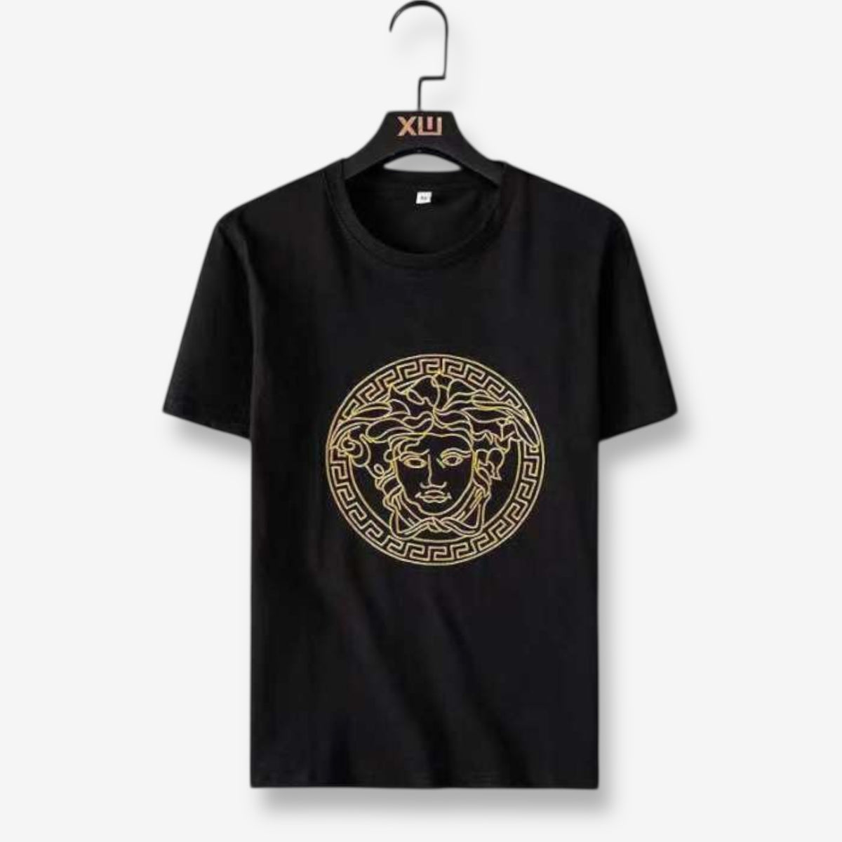 Versace “Medusa Gold Outline” Black