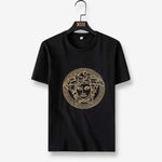 Versace “Medusa Gold Outline” Black