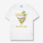Casablanca Tennis Club Graphic White T-Shirt