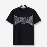 Balenciaga Paris Black T-Shirt