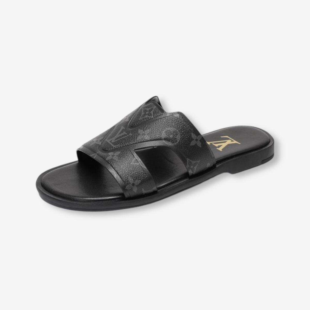 Louis Vuitton Cross Sandal “Monogram Black”